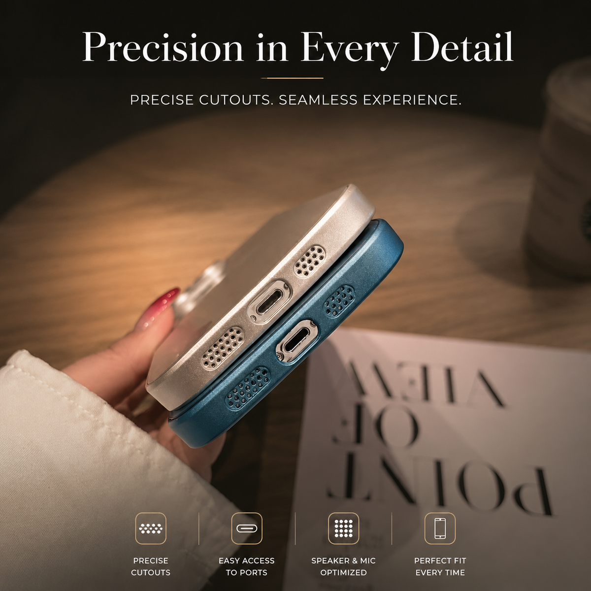 Premium iPhone Case MagSafe Compatible Aurora Matte Magnetic Cover Color Shift Finish Shockproof Protective Camera Lens Guard Slim Design