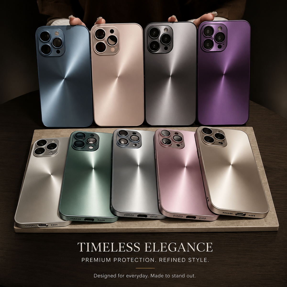 Premium iPhone Case MagSafe Compatible Aurora Matte Magnetic Cover Color Shift Finish Shockproof Protective Camera Lens Guard Slim Design