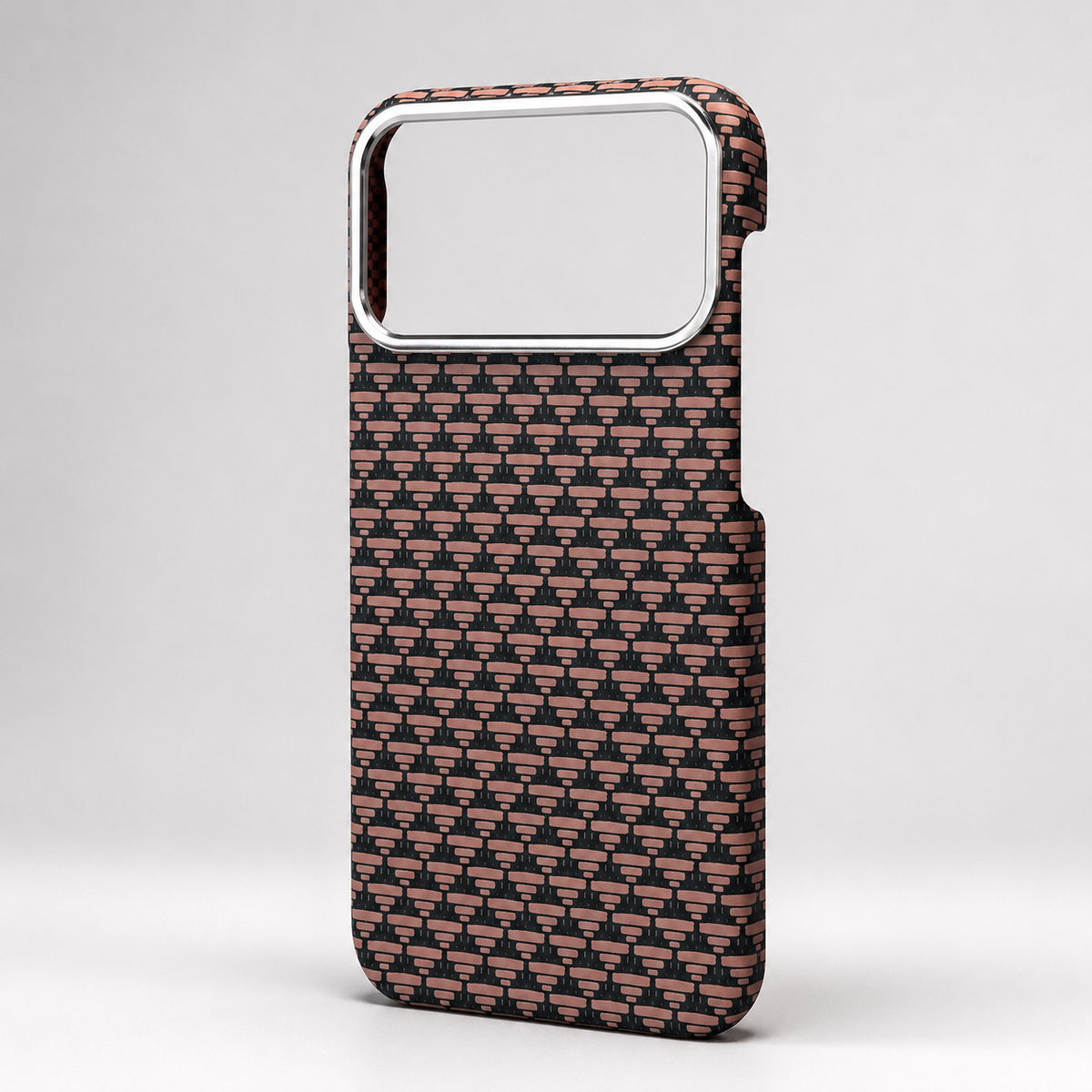 Premium iPhone Case MagSafe Compatible Carbon Fiber Cover Magnetic PC TPU Hybrid Shockproof Half Wrapped Slim Non Slip Protective Design
