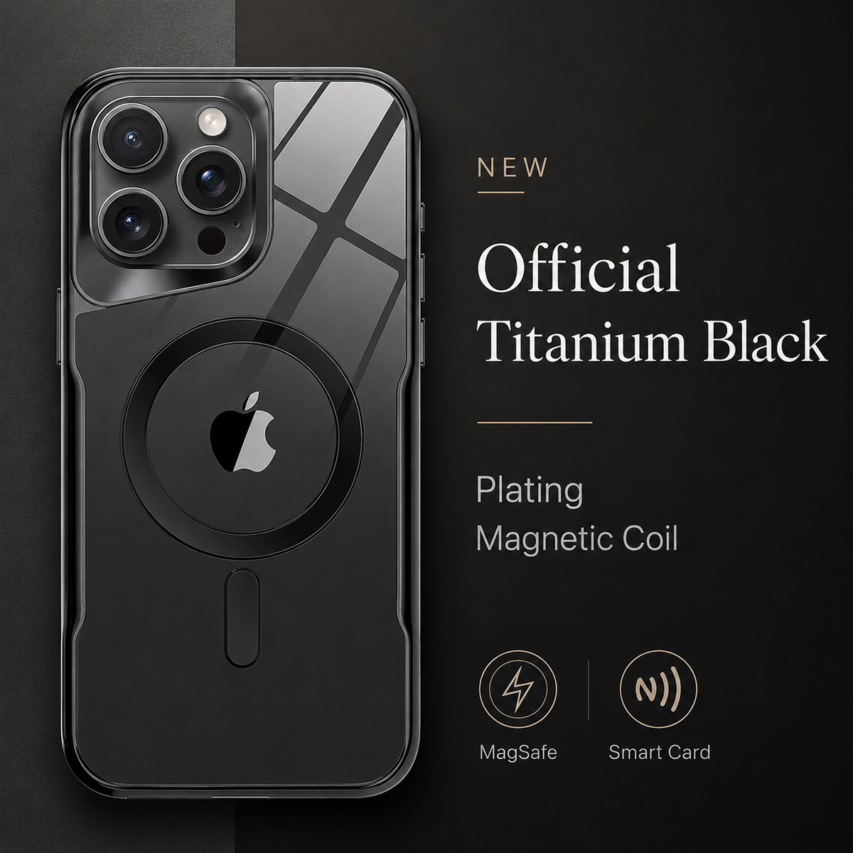 Premium iPhone Case MagSafe Compatible Clear Hybrid Cover Transparent HD Back Magnetic Shockproof Protective Camera Lens Guard Slim Full Coverage Design