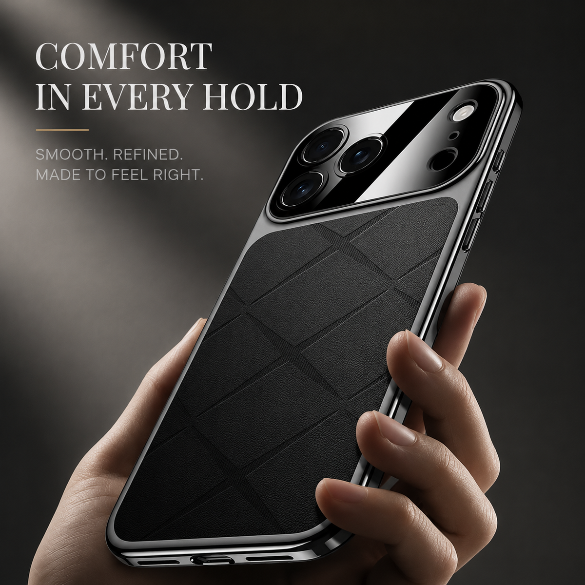 Premium iPhone Case MagSafe Compatible Leather Protective Cover Shockproof Bumper Camera Lens Protection Anti Scratch Tough Slim Full Coverage