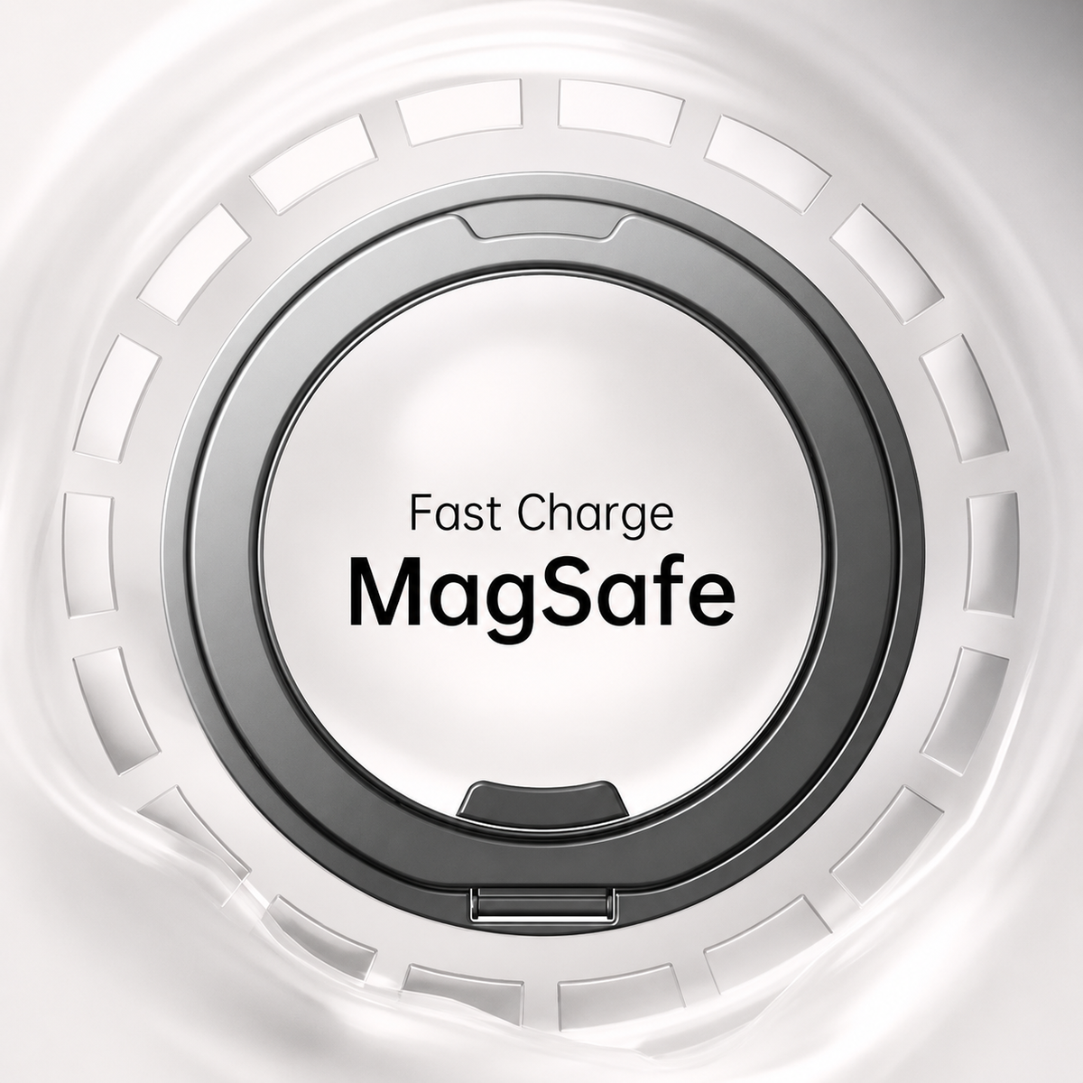 Premium iPhone Case MagSafe Compatible Magnetic 360 Rotating Stand Mechanical Design Shockproof PC TPU Metal Camera Protection Full Coverage