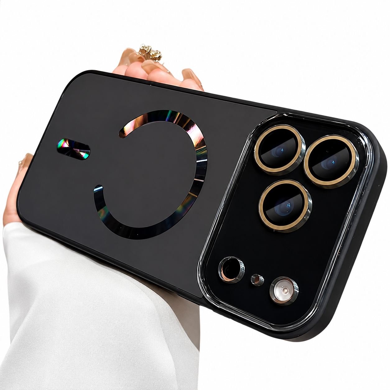 Premium iPhone Case MagSafe Compatible Magnetic Shockproof Cover Camera Protection Anti Scratch Slim Lightweight Protective Full Coverage Design