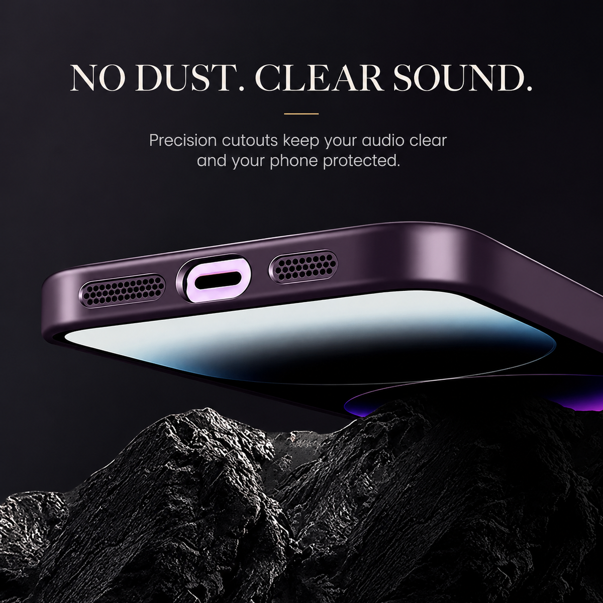 Premium iPhone Case MagSafe Compatible Matte Hard PC Cover Ring Stand Magnetic Shockproof Protective Camera Lens Guard Ultra Thin Slim Design