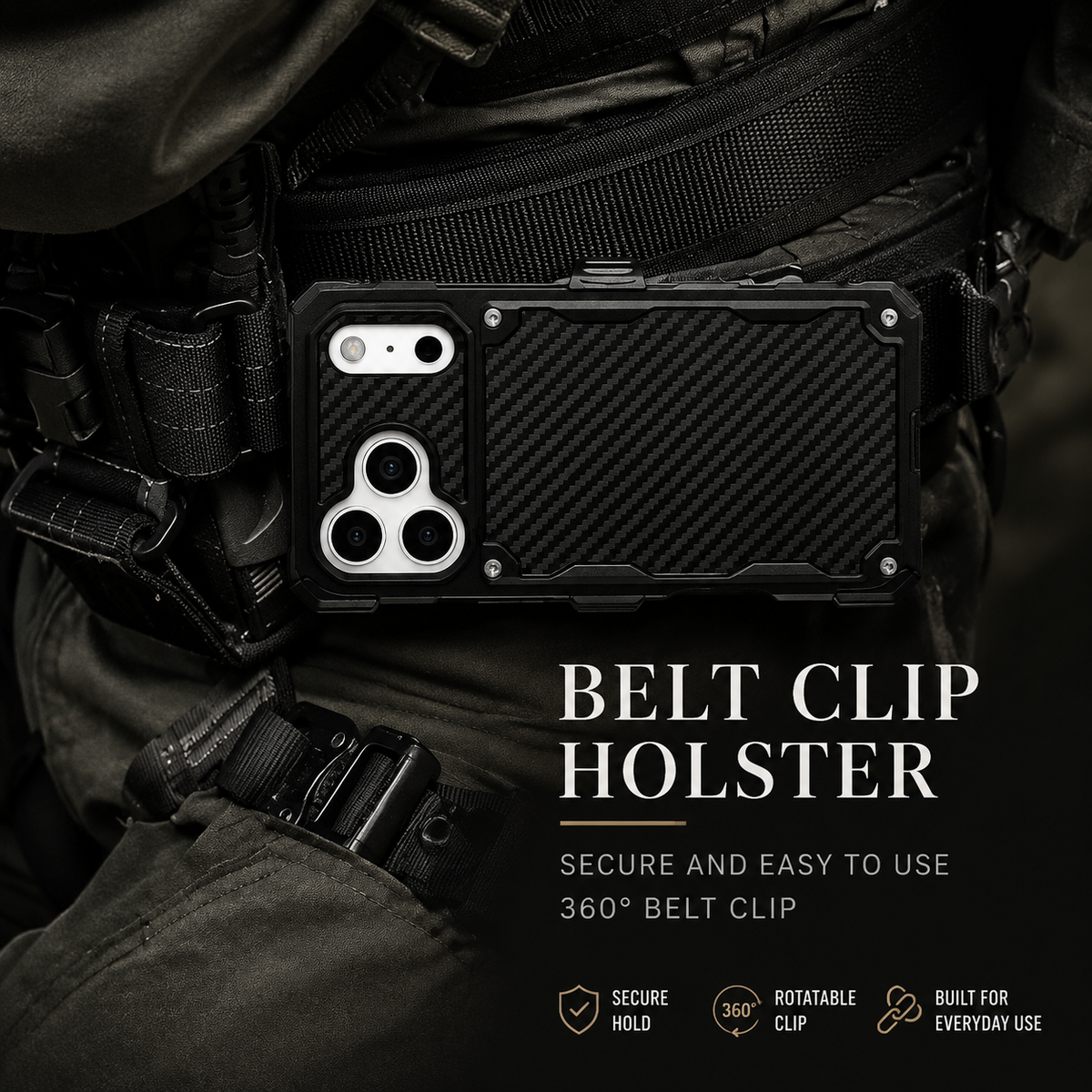 Premium iPhone Case MagSafe Compatible Rugged Heavy Duty Cover Military Grade Shockproof Magnetic Protective Anti Scratch Non Slip Full Coverage Design