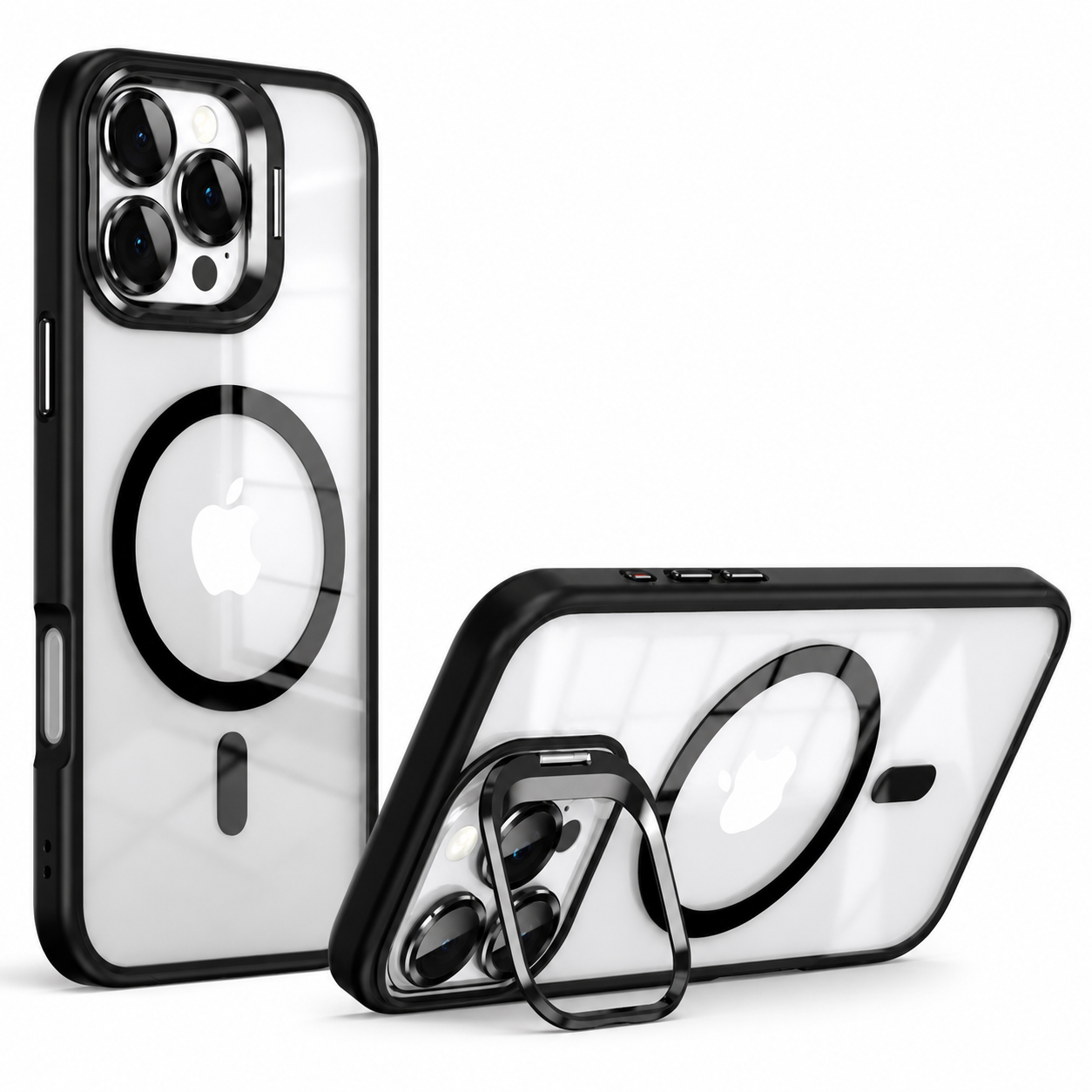 Premium iPhone Case MagSafe Compatible Shockproof Bumper Protective Cover Full Body Protection Camera Lens Guard Magnetic Slim Durable Design