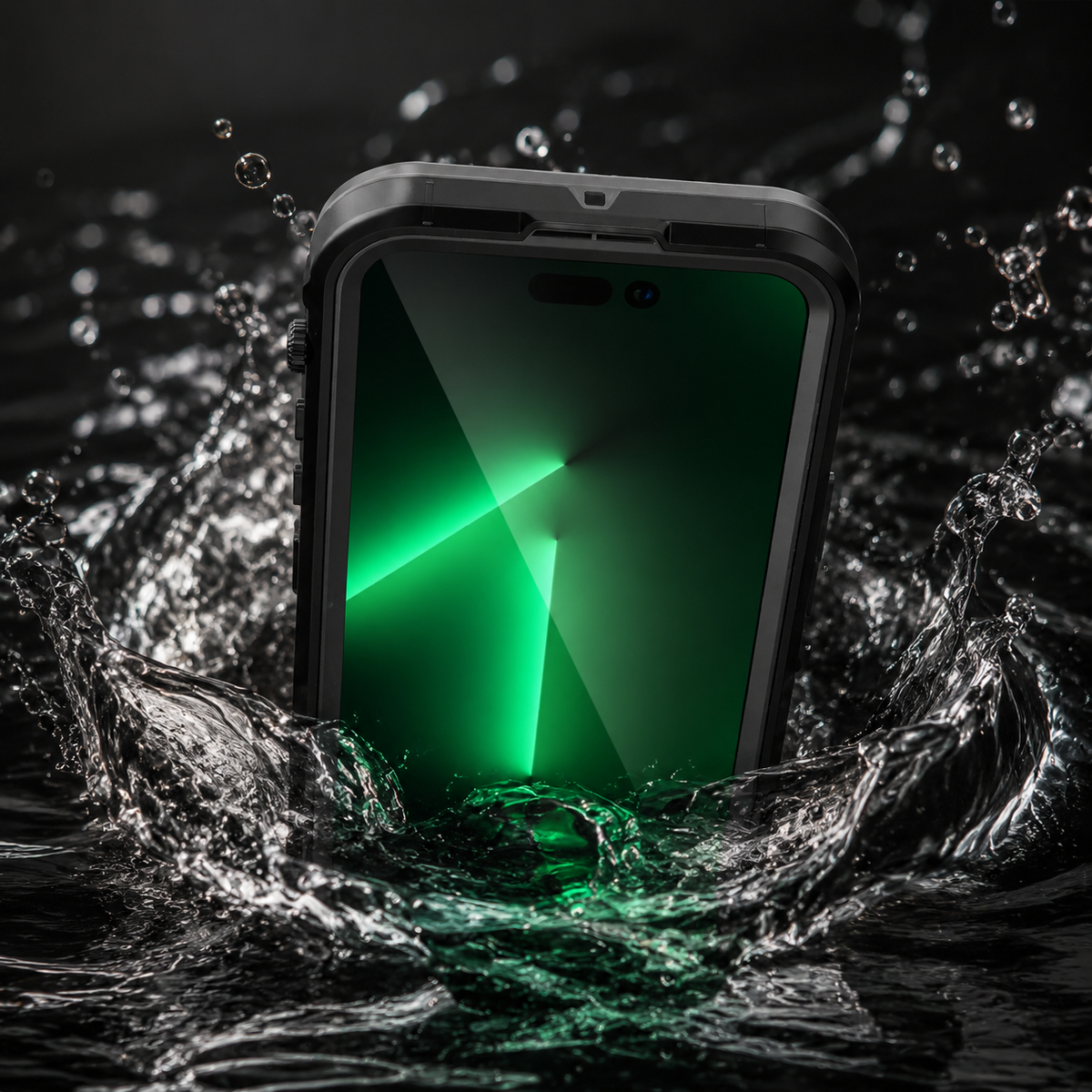 Premium iPhone Case MagSafe Compatible Waterproof IP68 Full Body Cover Sealed Magnetic Shockproof Protective Transparent Camera Lens Guard Design