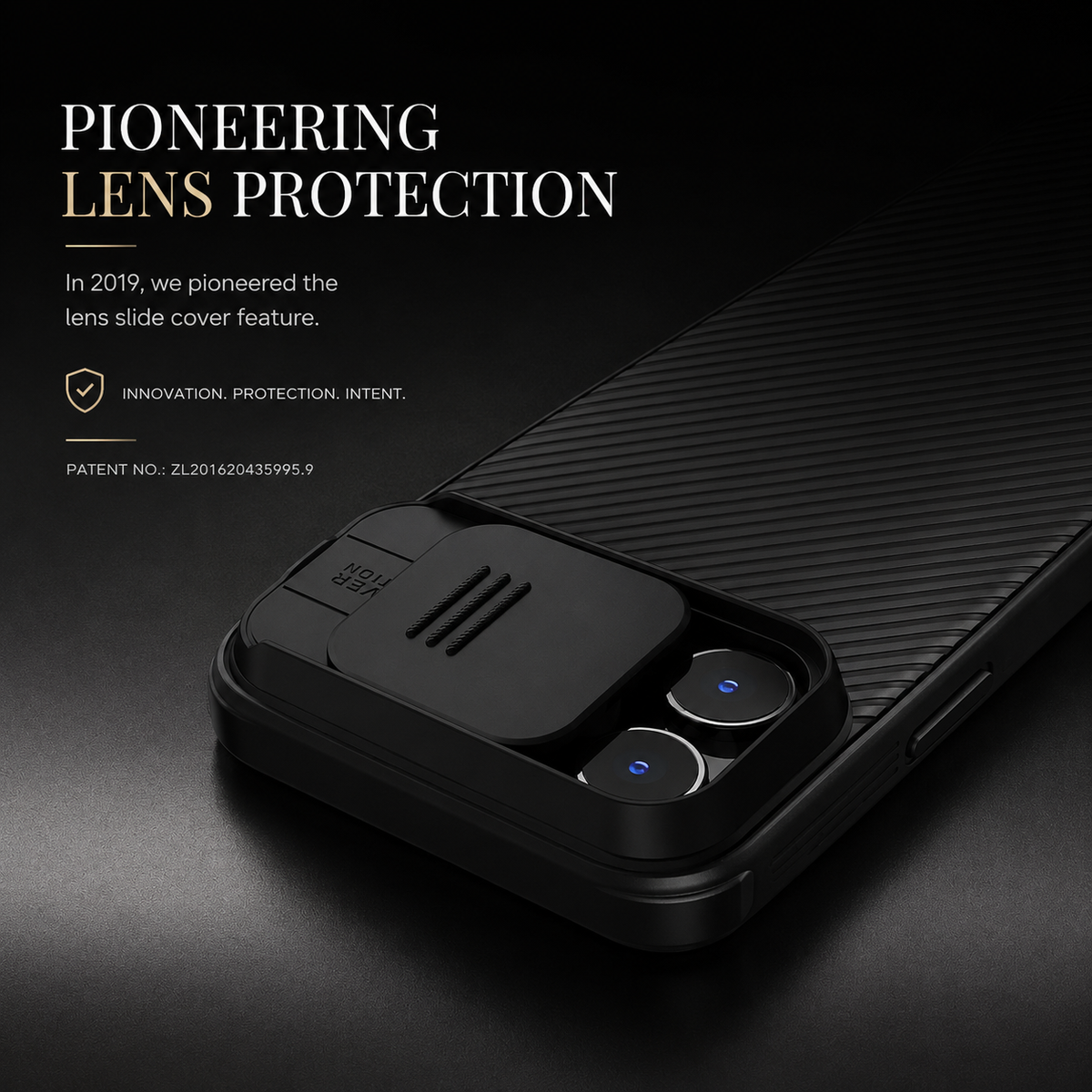 Premium iPhone Case Rugged CamShield Magnetic Protective Cover Sliding Camera Lens Protection Shockproof TPU PC Dual Layer Anti Scratch Full Edge Defense