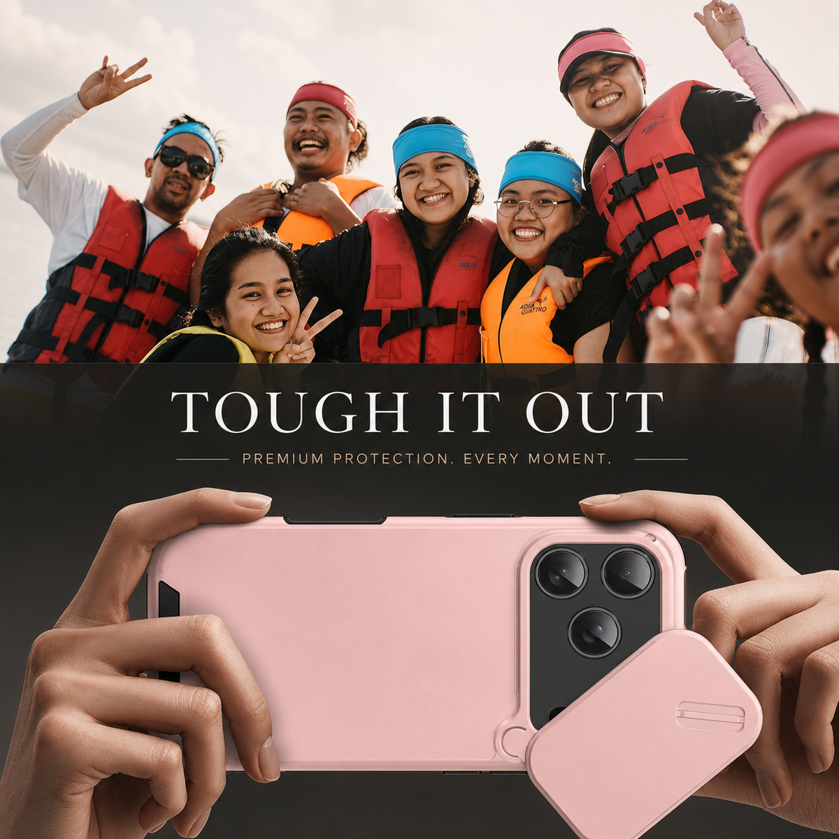 Premium iPhone Case Slide Camera Cover Shockproof PC TPU Protective Cover Anti Collision Camera Protection Slim Durable Full Coverage Anti Scratch Design