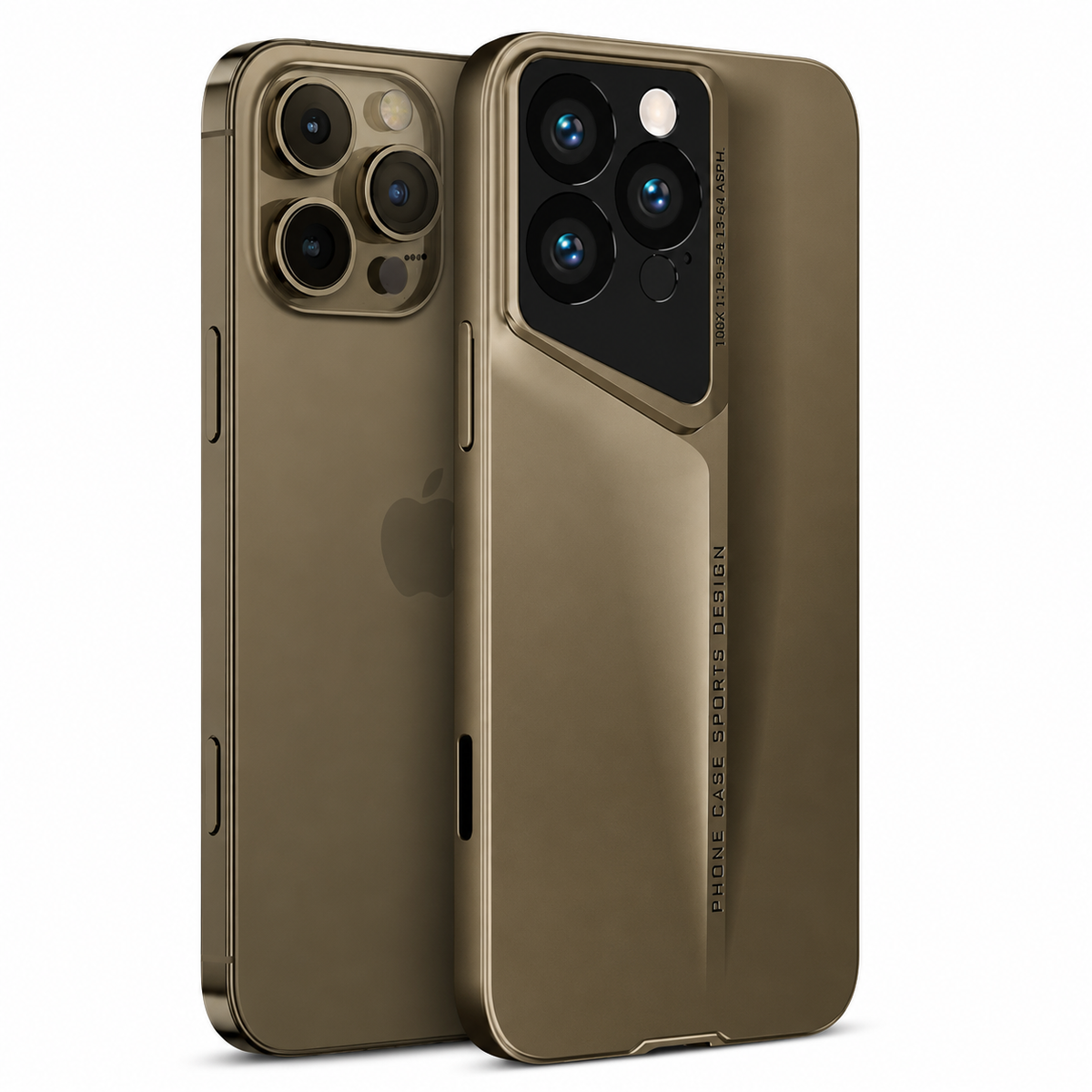 Premium iPhone Case Ultra Slim Magnetic Hard PC Cover Matte Blade Texture Frosted Lens Protection Shockproof Non Slip Full Coverage Design