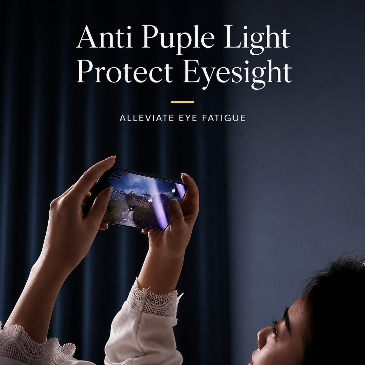 Premium iPhone Screen Protector Anti Spy Privacy Tempered Glass Anti Blue Light Matte Full Coverage Scratch Resistant Anti Fingerprint Case Friendly