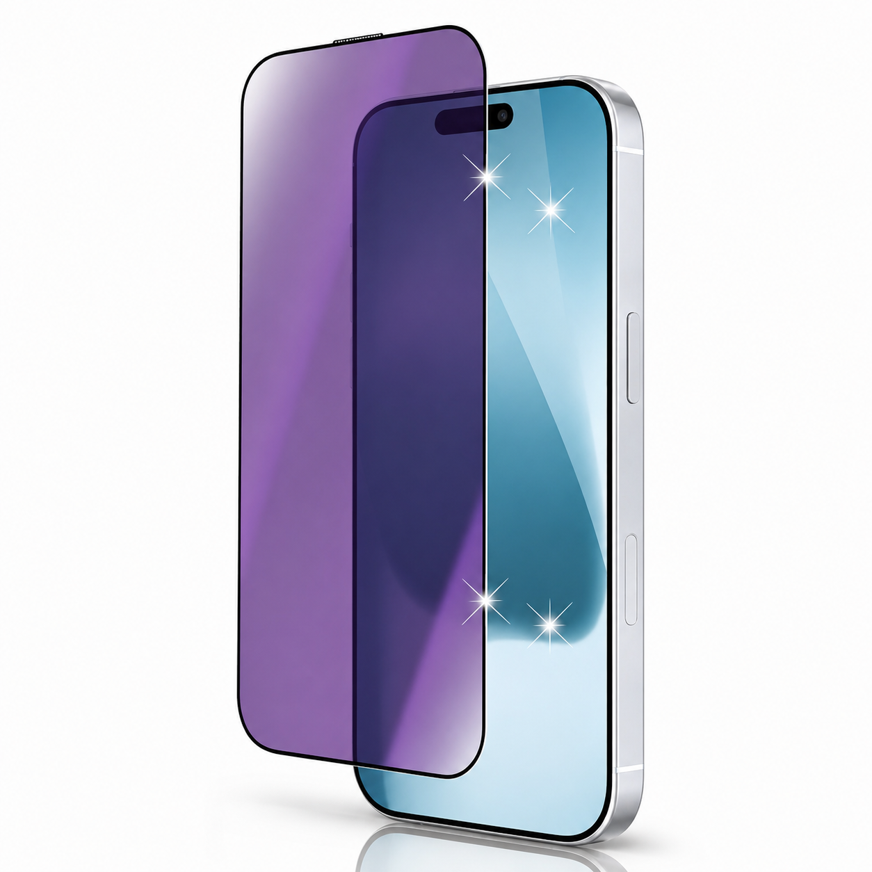 Premium iPhone Screen Protector Anti Spy Privacy Tempered Glass Anti Blue Light Matte Full Coverage Scratch Resistant Anti Fingerprint Case Friendly