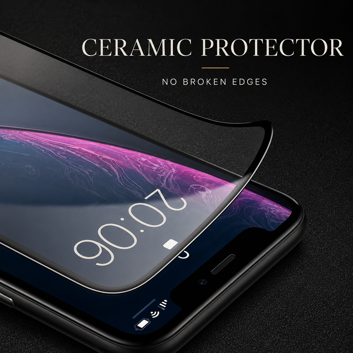 Premium iPhone Screen Protector Ceramic Film Matte Anti Glare Anti Fingerprint Scratch Resistant Flexible Protection Ultra Thin Touch Sensitive Cover