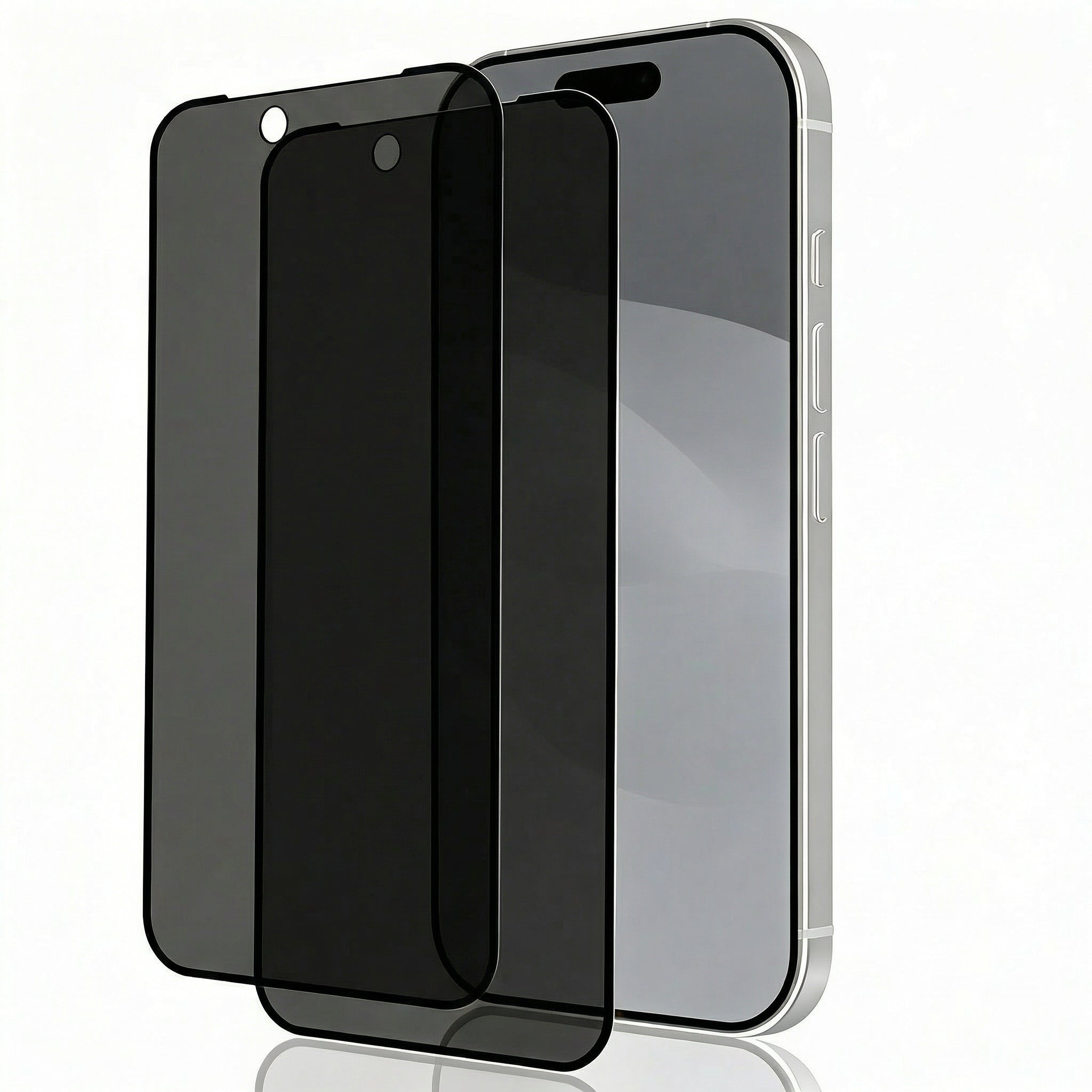 Premium iPhone Screen Protector Matte Privacy Anti Spy Tempered Glass Anti Glare Full Coverage