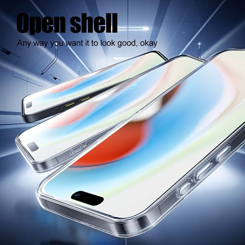 Premium iPhone Screen Protector Tempered Glass HD Clear Anti Fingerprint Scratch Resistant Ultra Thin Case Friendly