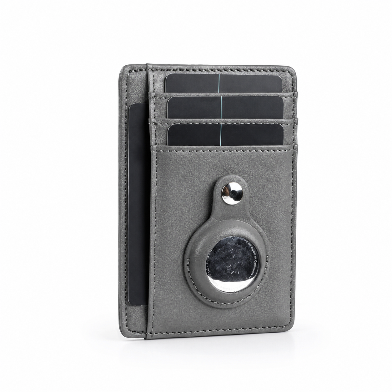 Premium AirTag Wallet RFID Blocking Leather Card Holder Magnetic Closure Slim Bifold Wallet Secure Storage Compact Everyday Carry Organizer Travel Kit