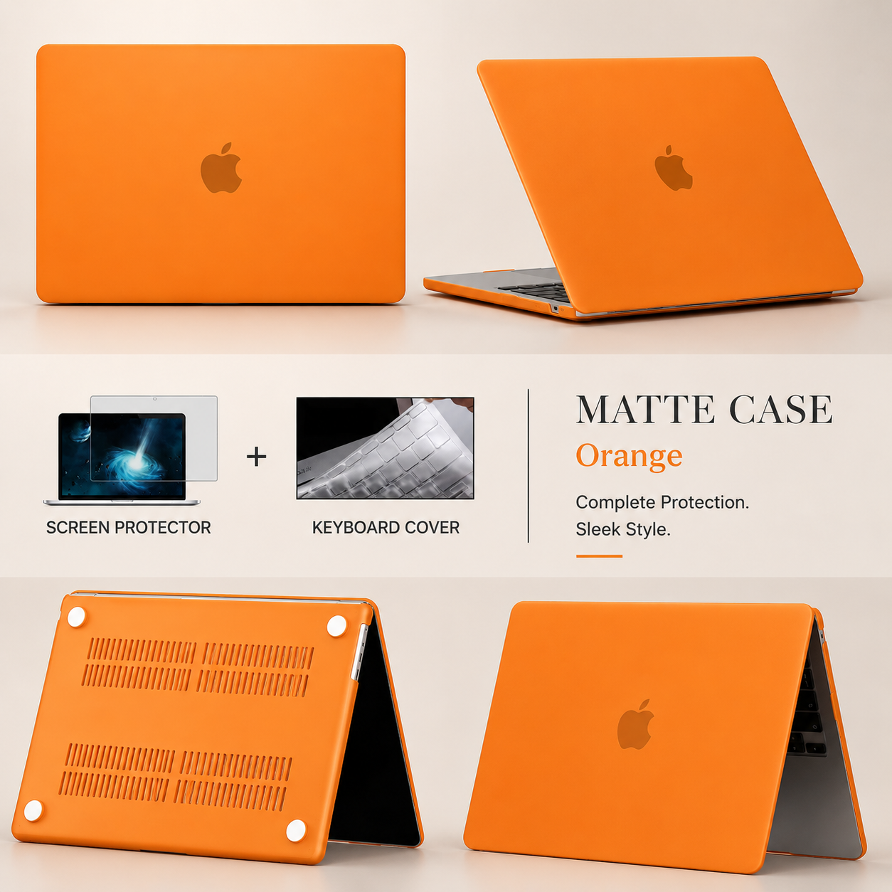 Premium Laptop Case Hard Shell Protective Cover Ultra Thin Scratch Resistant Lightweight Sleeve MacBook Compatible Portable Everyday Protection