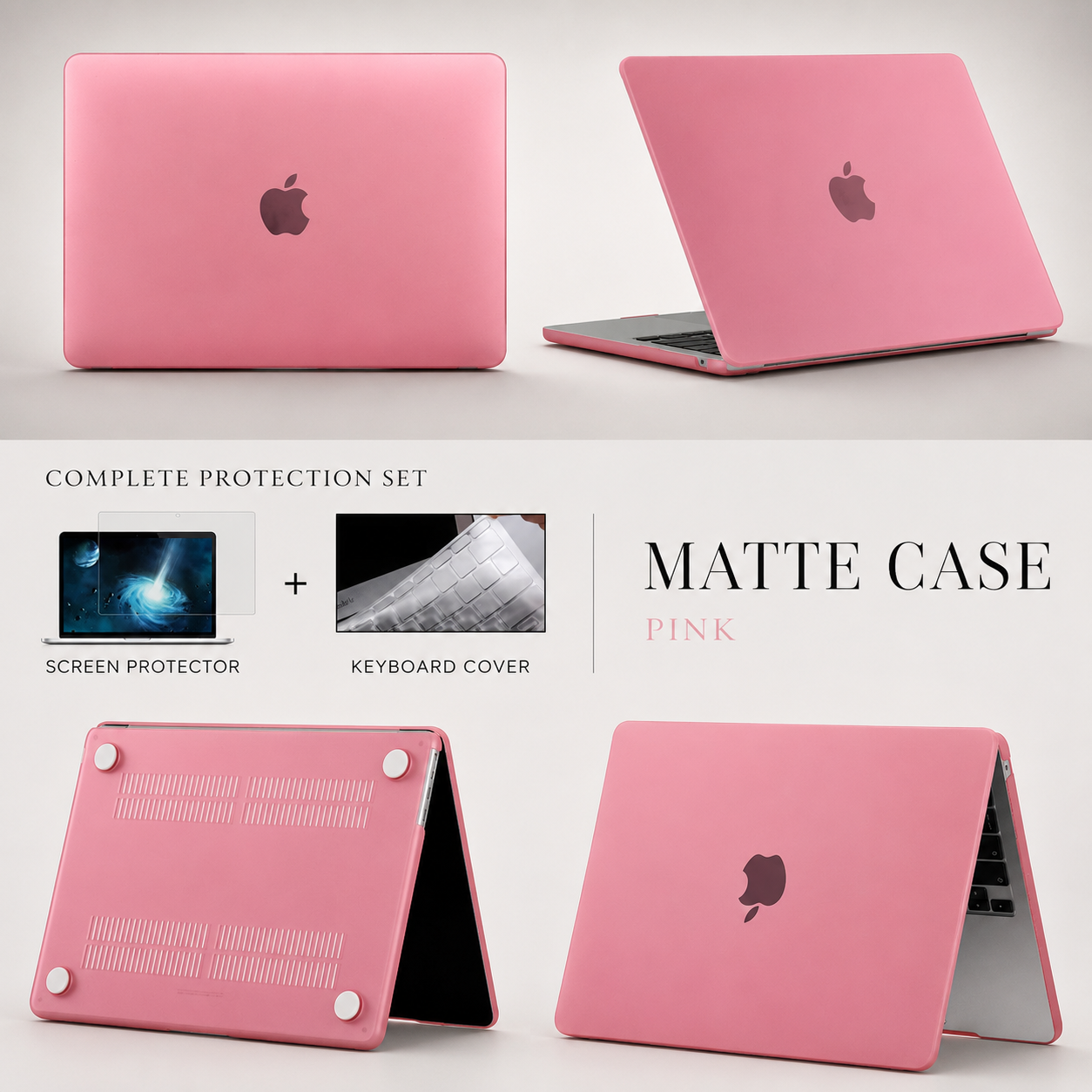 Premium Laptop Case Hard Shell Protective Cover Ultra Thin Scratch Resistant Lightweight Sleeve MacBook Compatible Portable Everyday Protection
