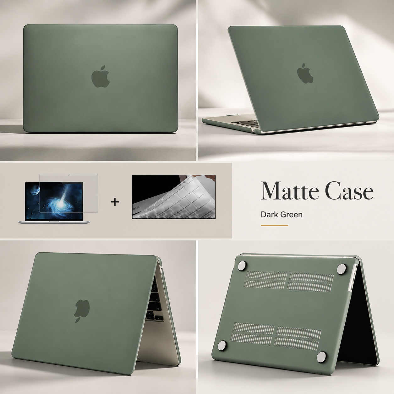 Premium Laptop Case Hard Shell Protective Cover Ultra Thin Scratch Resistant Lightweight Sleeve MacBook Compatible Portable Everyday Protection
