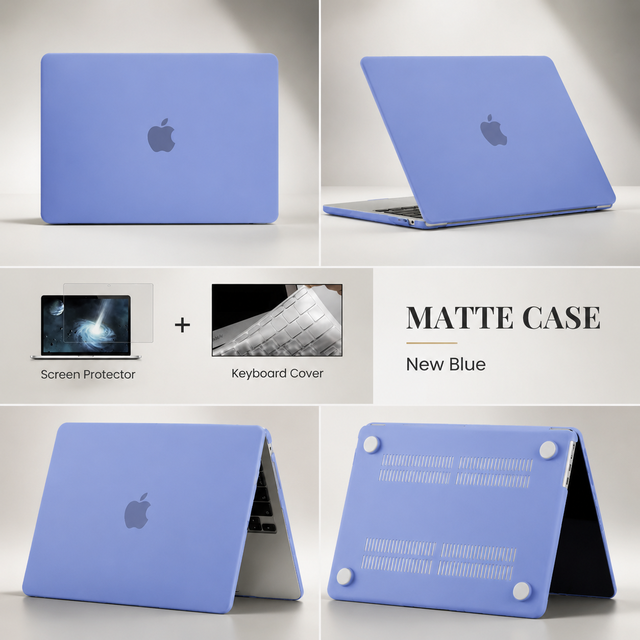 Premium Laptop Case Hard Shell Protective Cover Ultra Thin Scratch Resistant Lightweight Sleeve MacBook Compatible Portable Everyday Protection