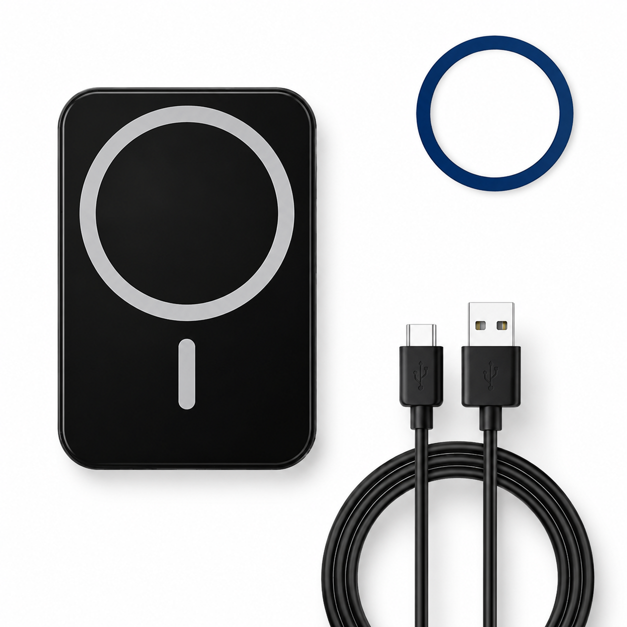 Premium Wireless Car Charger Magnetic Vent Mount MagSafe Compatible Fast Charging Phone Holder Secure Grip Hands Free Dashboard Travel Stand
