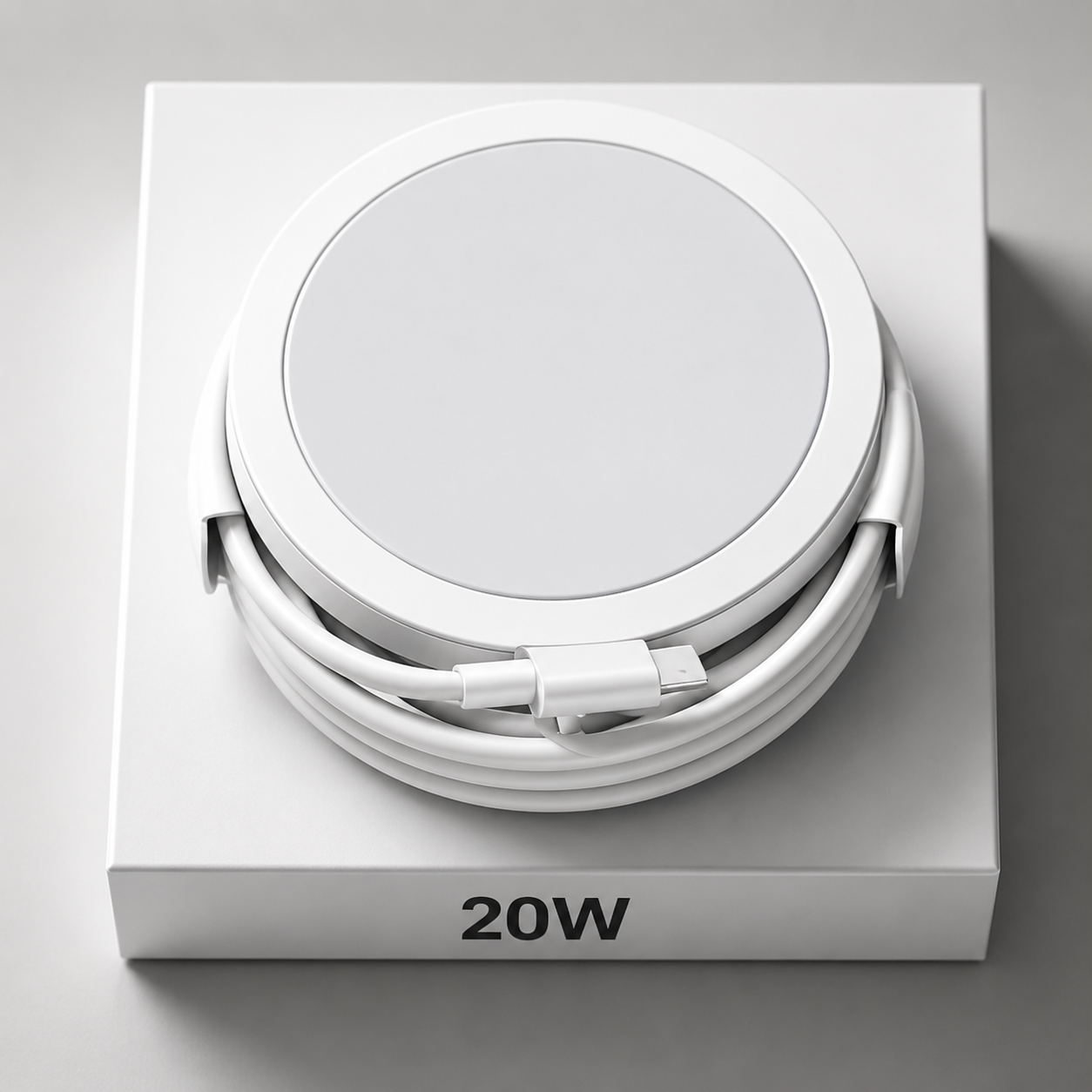 Premium Wireless Charger Magnetic Charging Pad MagSafe Compatible Fast Wireless Charging Slim Portable Charging Dock for Phones Earbuds Travel