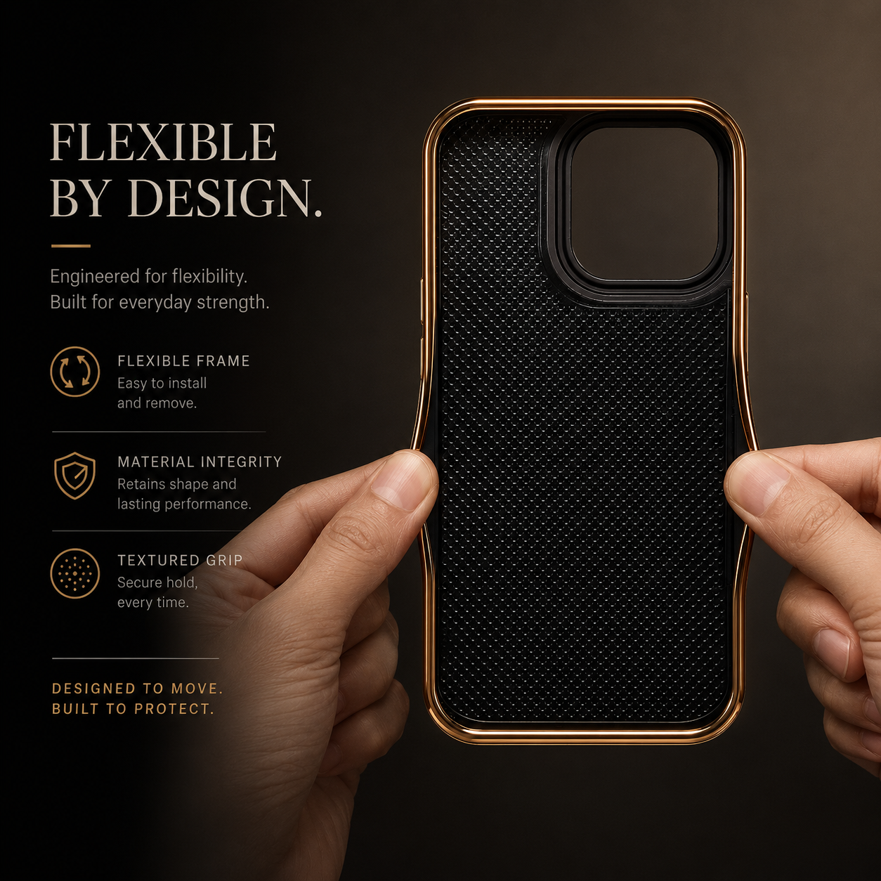 Premium iPhone Case Cowhide Leather Protective Cover MagSafe Compatible Electroplated Edge Camera Lens Protection Anti Fingerprint Non Slip Slim