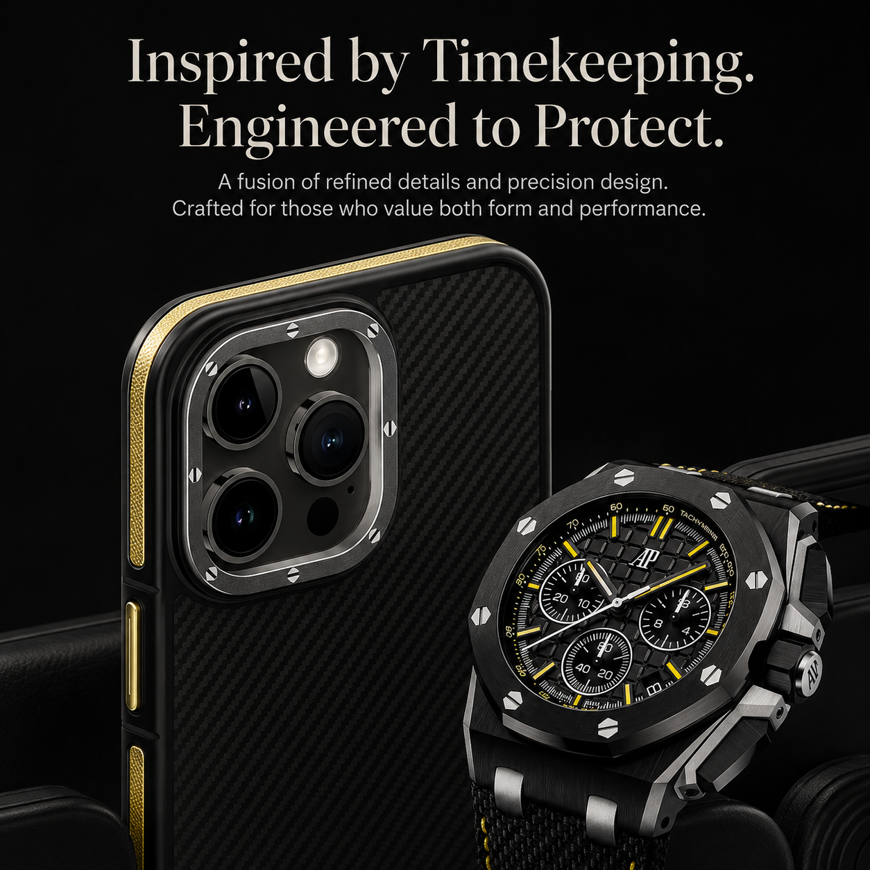 Premium iPhone Case MagSafe Compatible 600D Kevlar Magnetic Cover Metal Camera Ring Shockproof PC TPU Slim Half Wrapped Protective Design