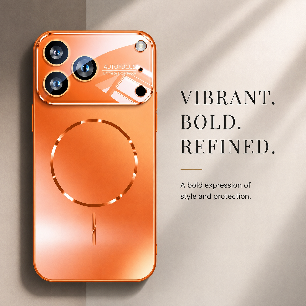 Premium iPhone Case MagSafe Compatible AG Matte Acrylic Protective Cover Magnetic Wireless Charging Camera Lens Protection Slim Hard Back Full Coverage