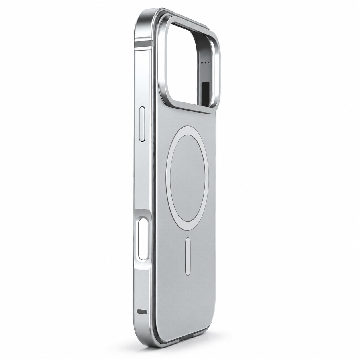 Premium iPhone Case MagSafe Compatible Aluminum Alloy Frame Metal Protective Cover Shockproof Camera Lens Protection Anti Drop Slim Wireless Charging