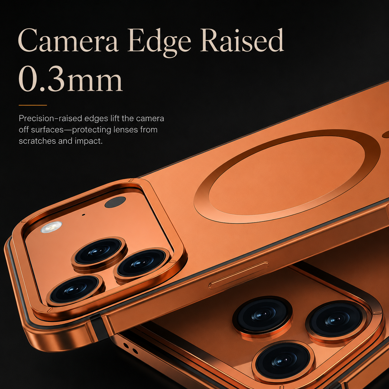 Premium iPhone Case MagSafe Compatible Aluminum Alloy Matte Cover Shockproof Hard Back Magnetic Glass Camera Protection Slim Lightweight Full Coverage
