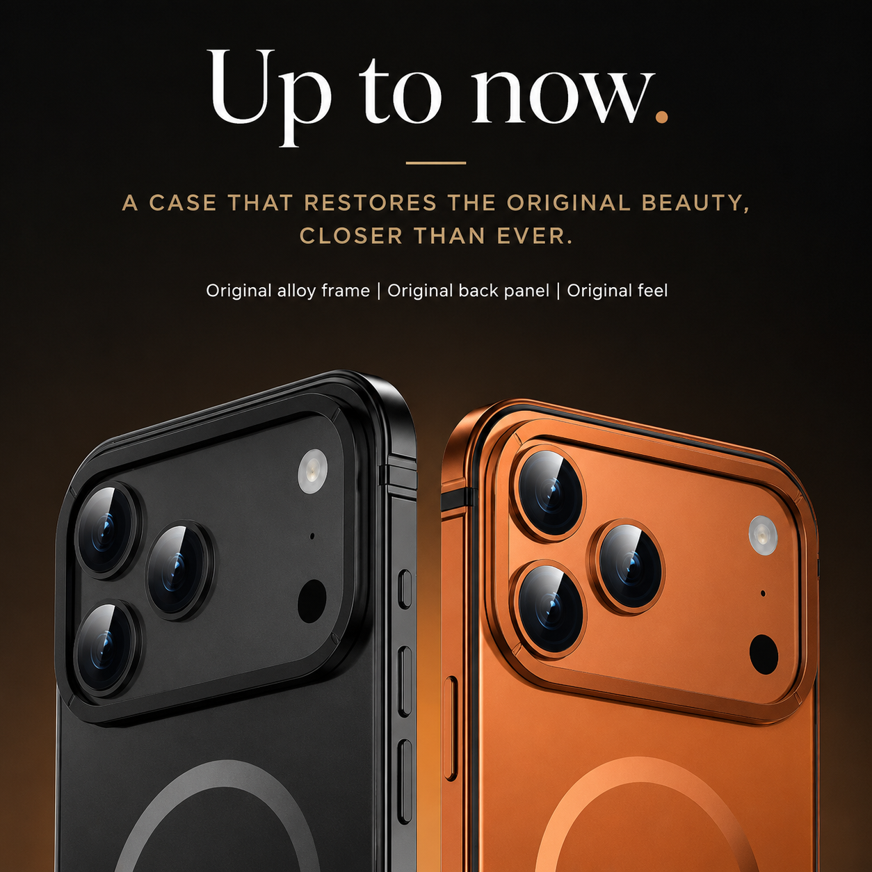 Premium iPhone Case MagSafe Compatible Aluminum Alloy Matte Cover Shockproof Hard Back Magnetic Glass Camera Protection Slim Lightweight Full Coverage