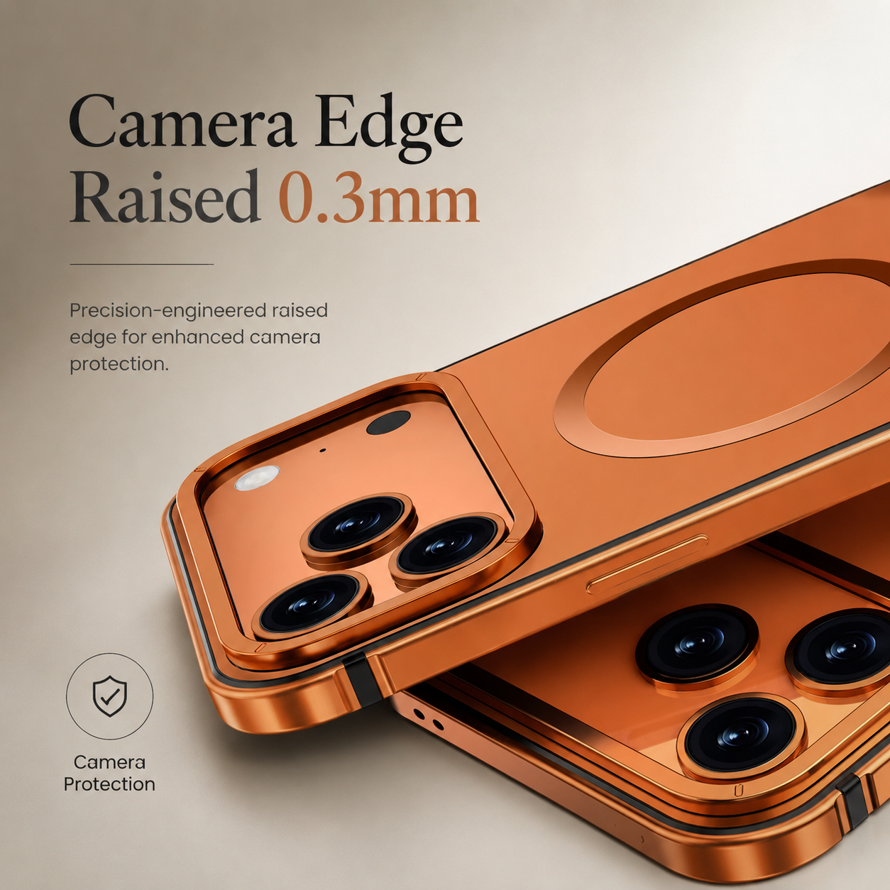 Premium iPhone Case MagSafe Compatible Aluminum Alloy Matte Hard Back Cover Shockproof Magnetic Glass Camera Protection Anti Fingerprint Slim Lightweight Protective Case