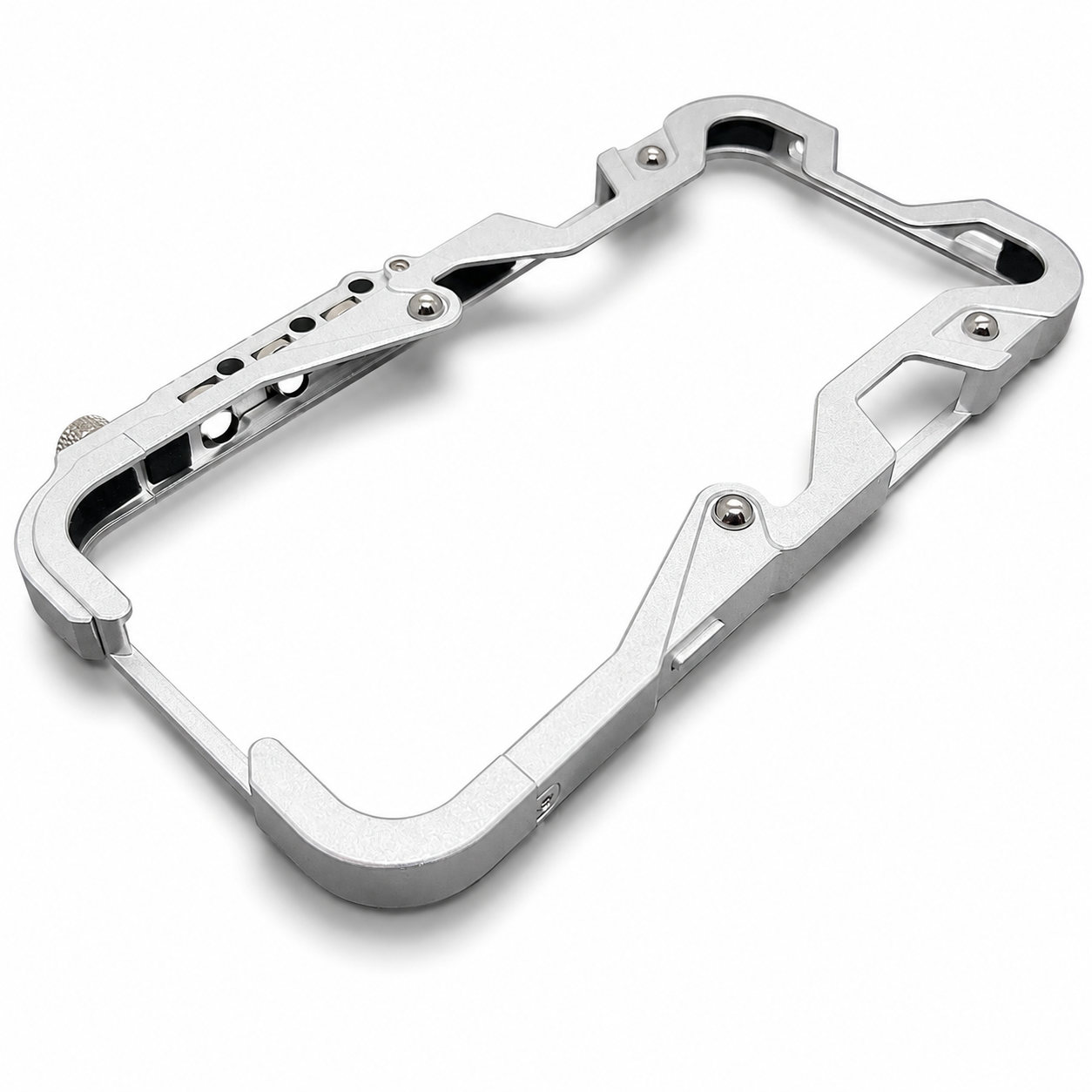 Premium iPhone Case MagSafe Compatible Aluminum Armor Bumper Rugged Protective Cover Shockproof Metal Frame Heavy Duty Slim Industrial Design
