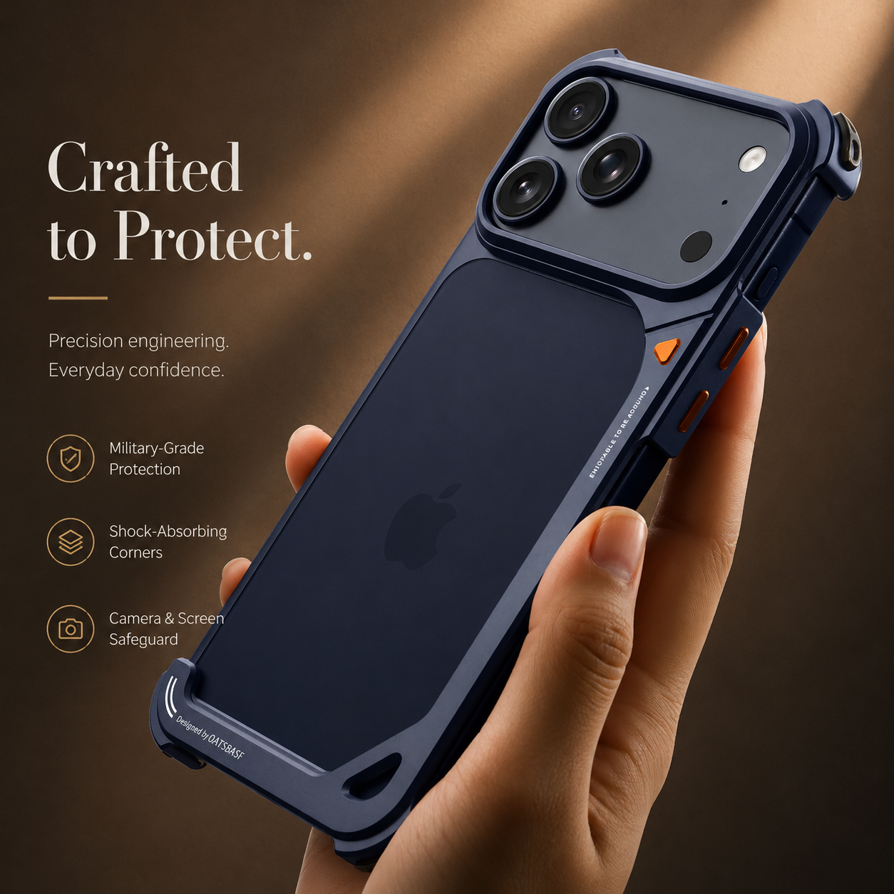 Premium iPhone Case MagSafe Compatible Aluminum Frame Bumper Protective Cover Metal Camera Lens Protection Shockproof Lightweight Non Slip Open Back Design