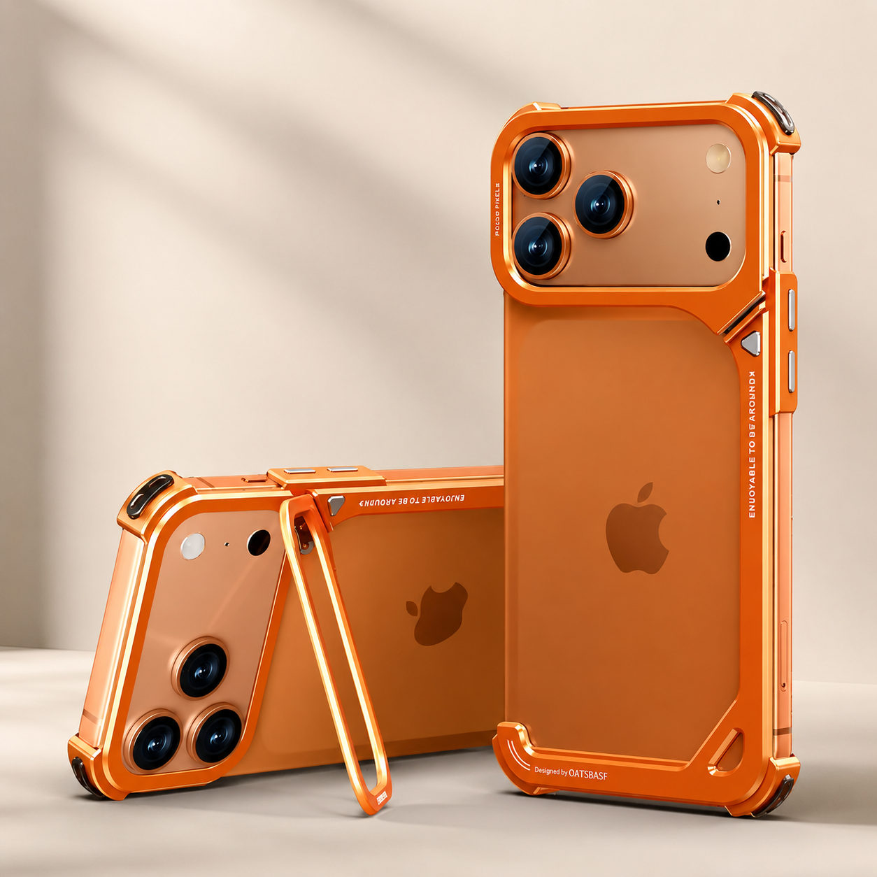 Premium iPhone Case MagSafe Compatible Aluminum Frame Bumper Protective Cover Metal Camera Lens Protection Shockproof Lightweight Non Slip Open Back Design