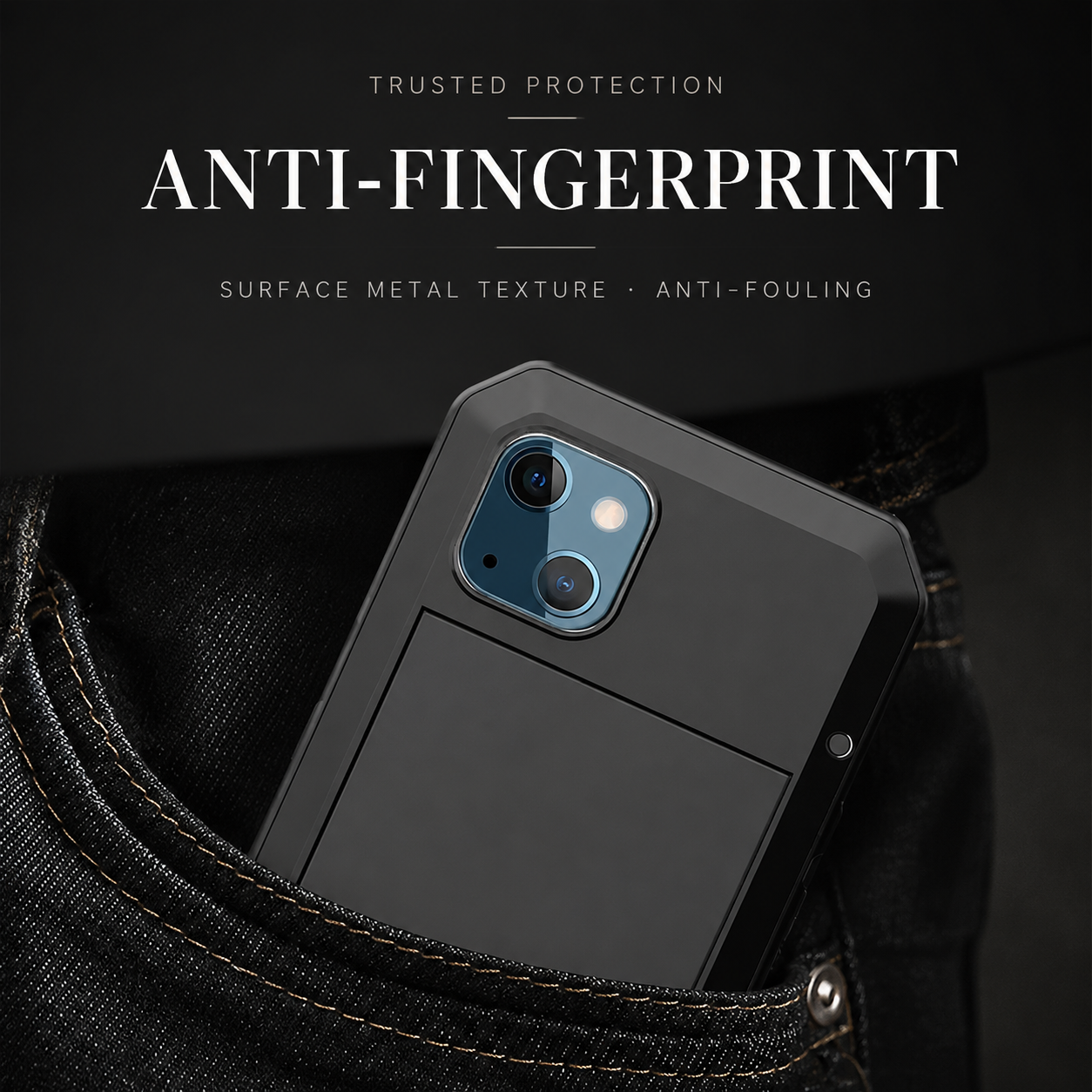 Premium iPhone Case MagSafe Compatible Aluminum Full Body Cover Waterproof Metal Frame Tempered Glass Shockproof Protective Camera Lens Guard Design