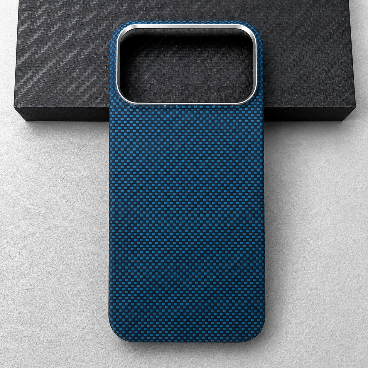 Premium iPhone Case MagSafe Compatible Aramid Carbon Fiber Cover Ultra Thin Magnetic Shockproof Anti Scratch Lightweight Slim Protective Design