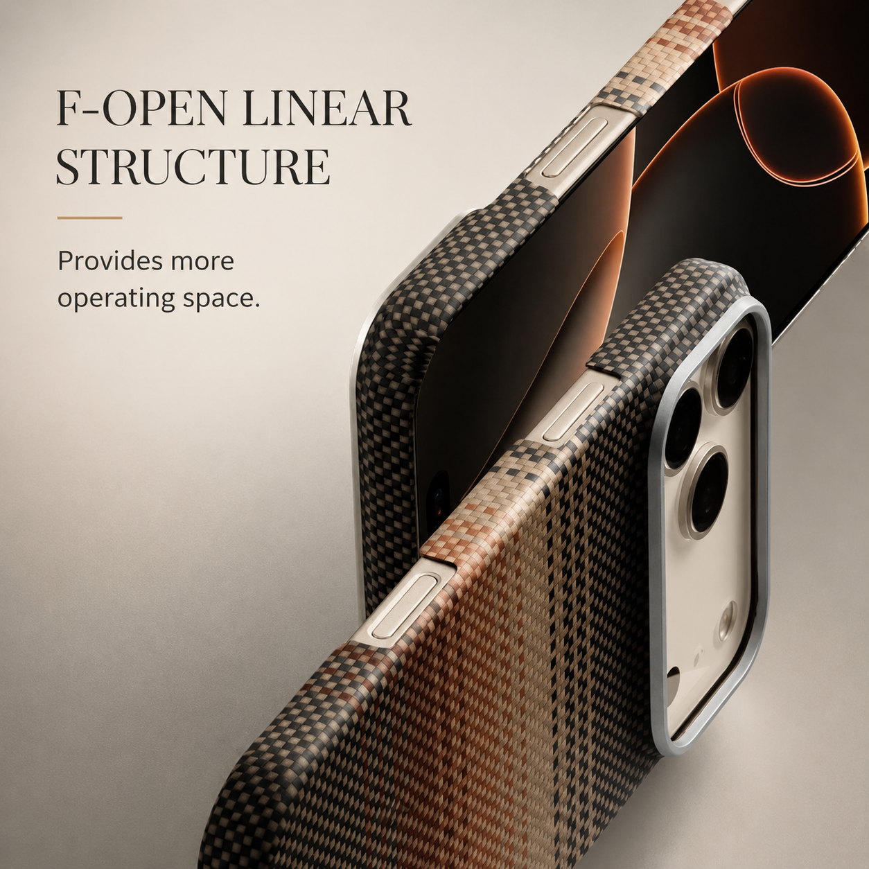 Premium iPhone Case MagSafe Compatible Aramid Carbon Fiber Cover Ultra Thin Raised Lens Screen Guard Anti Scratch Matte Non Slip Full Protection Design
