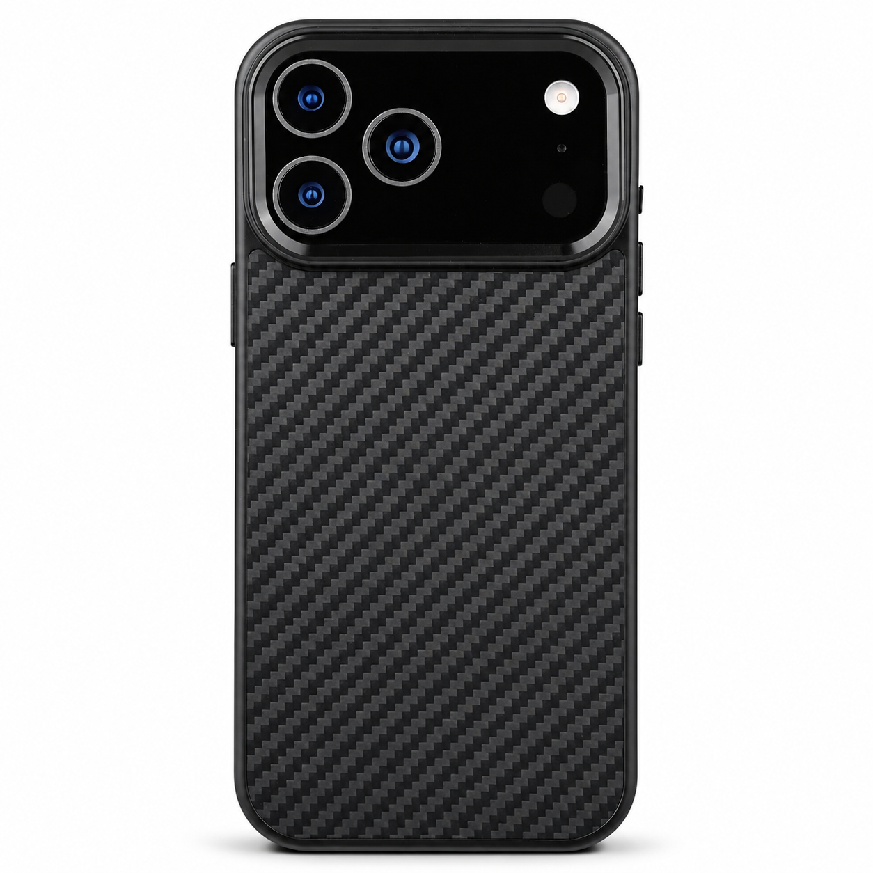 Premium iPhone Case MagSafe Compatible Aramid Fiber Protective Cover Ultra Thin Full Coverage Shockproof Camera Lens Protection Anti Scratch Non Slip Design