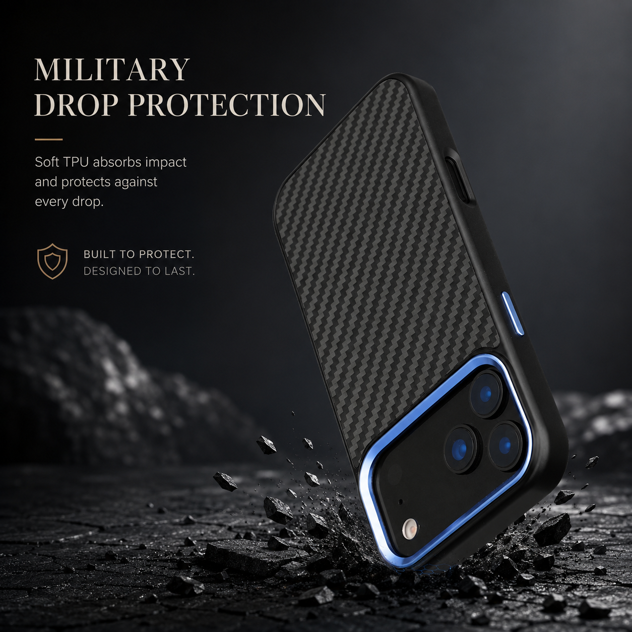 Premium iPhone Case MagSafe Compatible Aramid Fiber Protective Cover Ultra Thin Full Coverage Shockproof Camera Lens Protection Anti Scratch Non Slip Design