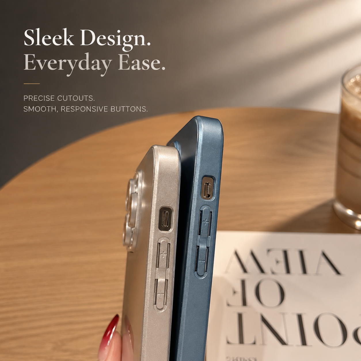 Premium iPhone Case MagSafe Compatible Aurora Matte Magnetic Cover Color Shift Finish Shockproof Protective Camera Lens Guard Slim Design