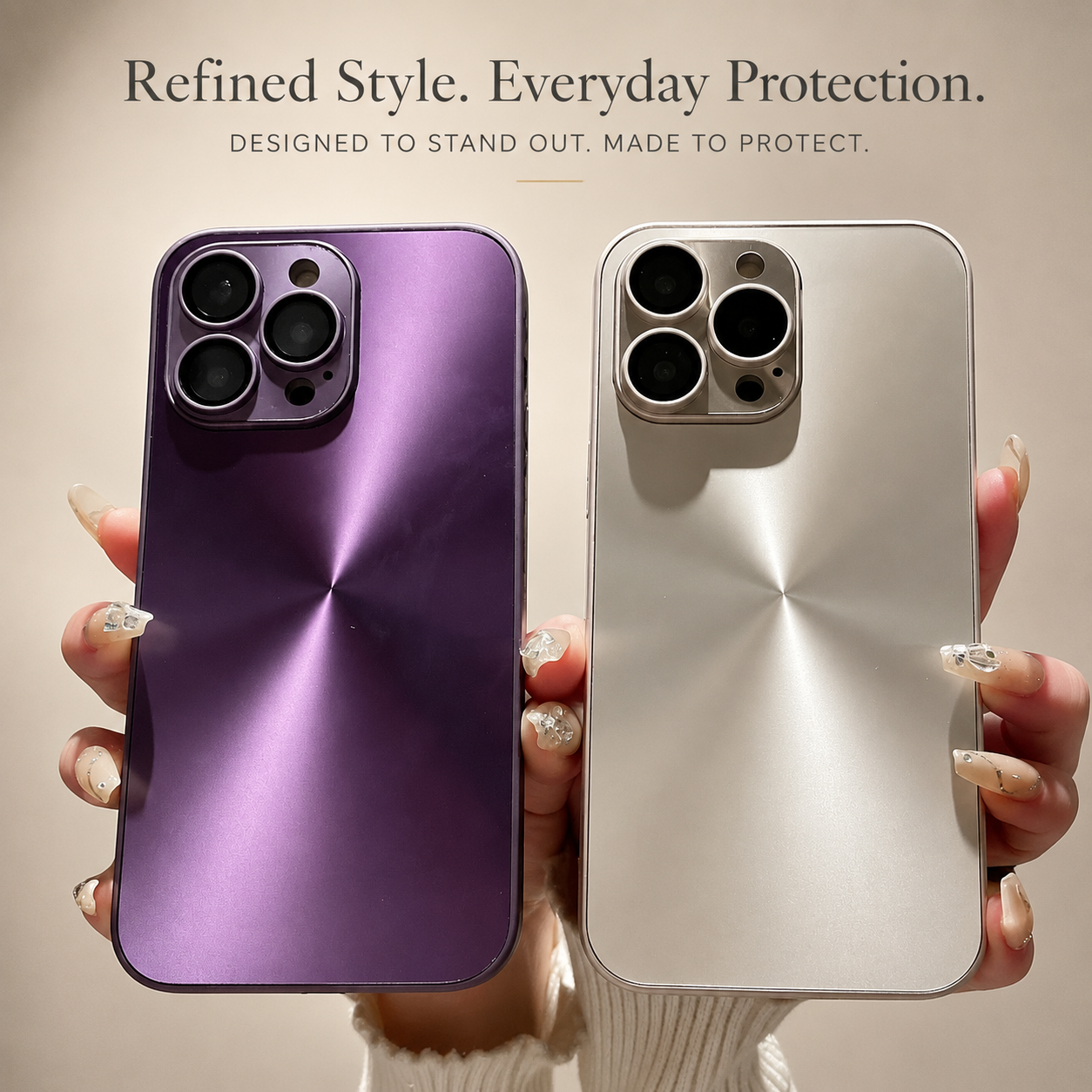 Premium iPhone Case MagSafe Compatible Aurora Matte Magnetic Cover Color Shift Finish Shockproof Protective Camera Lens Guard Slim Design