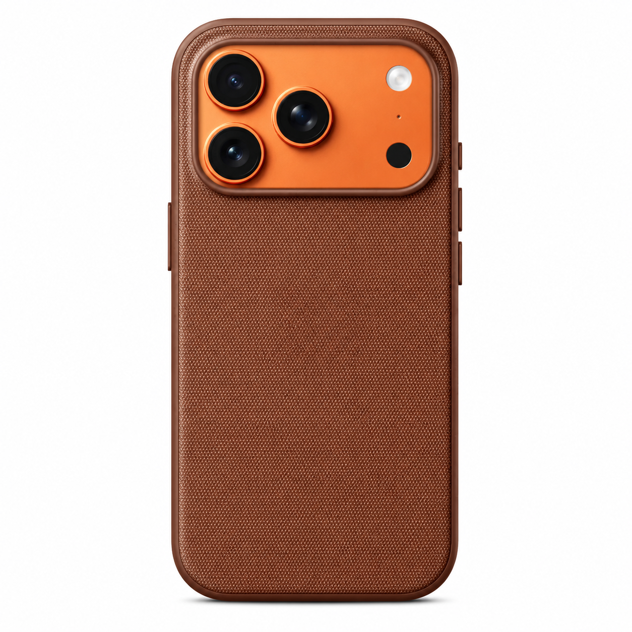 Premium iPhone Case MagSafe Compatible Business Cover Polyester Fiber Shockproof Wireless Charging Full Coverage Anti Scratch Slim Professional Design