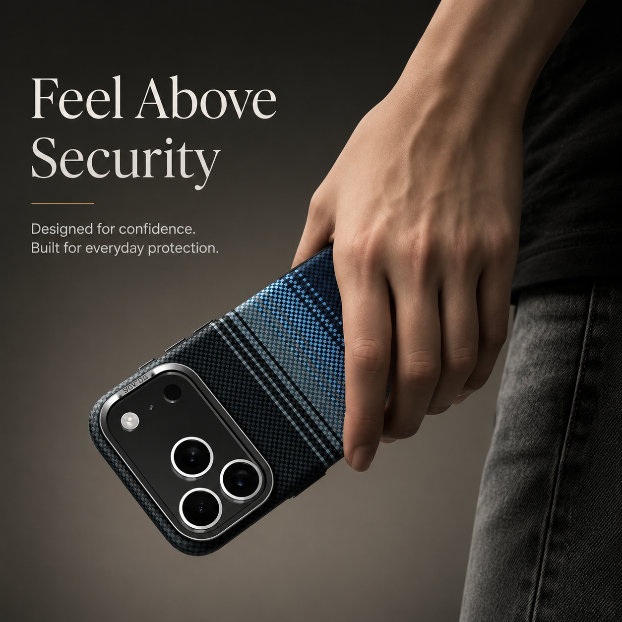 Premium iPhone Case MagSafe Compatible Carbon Fiber Cover Magnetic Alignment Shockproof PC Hard Shell Anti Scratch Slim Non Slip Design