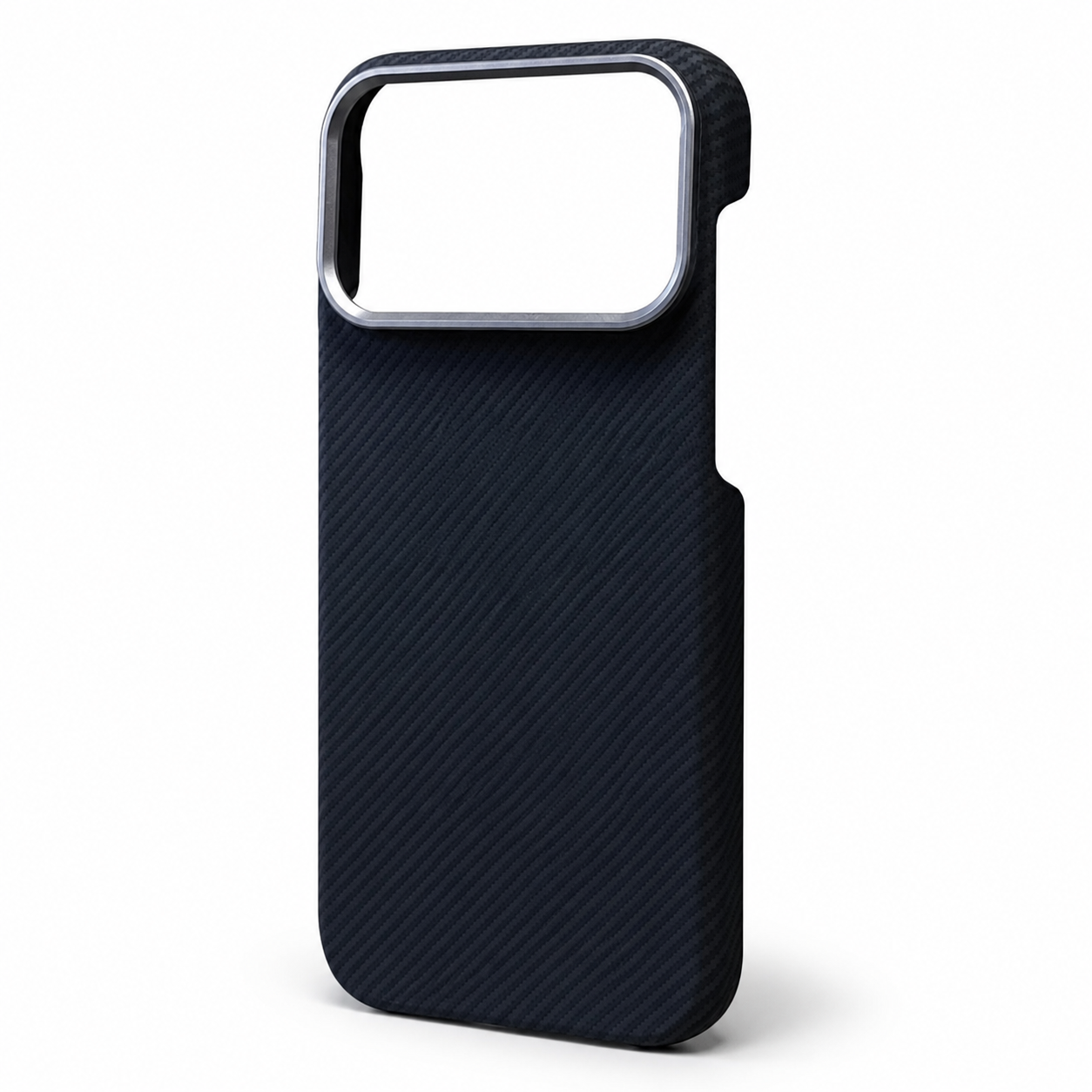 Premium iPhone Case MagSafe Compatible Carbon Fiber Cover Magnetic PC TPU Hybrid Shockproof Half Wrapped Slim Non Slip Protective Design