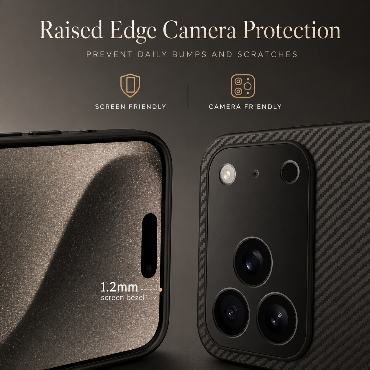 Premium iPhone Case MagSafe Compatible Carbon Fiber Magnetic Cover Ultra Thin Shockproof Camera Protection Slim Lightweight Anti Scratch Design