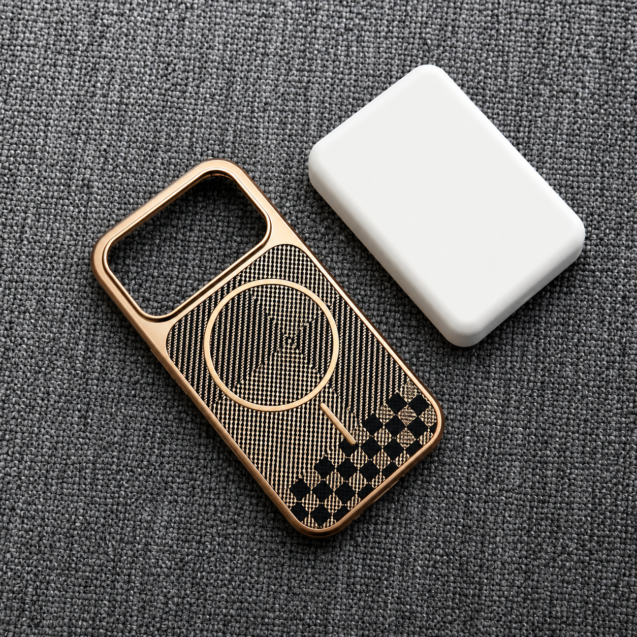 Premium iPhone Case MagSafe Compatible Carbon Fiber Protective Cover Magnetic Wireless Charging Camera Lens Protection Electroplated Shockproof Anti Scratch Slim