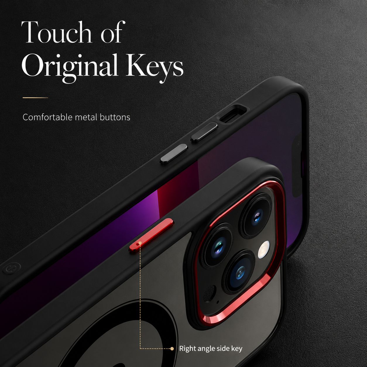 Premium iPhone Case MagSafe Compatible Clear Hybrid Cover Transparent HD Back Magnetic Shockproof Protective Camera Lens Guard Slim Full Coverage Design