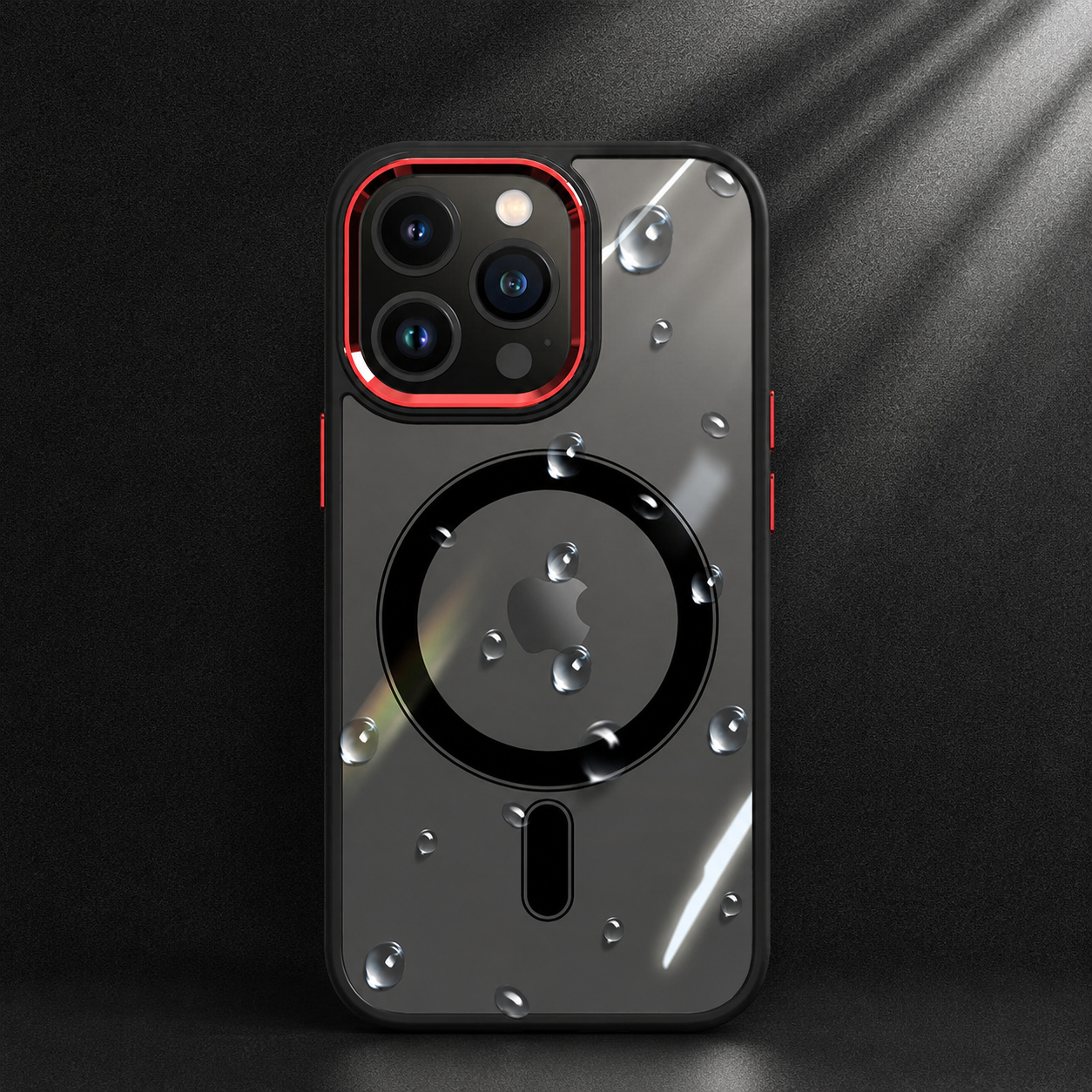 Premium iPhone Case MagSafe Compatible Clear Hybrid Cover Transparent HD Back Magnetic Shockproof Protective Camera Lens Guard Slim Full Coverage Design